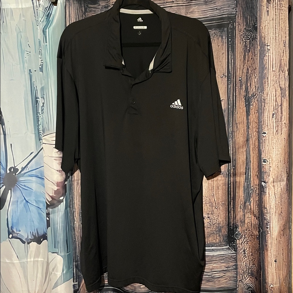 Adidas Black Performance Polo